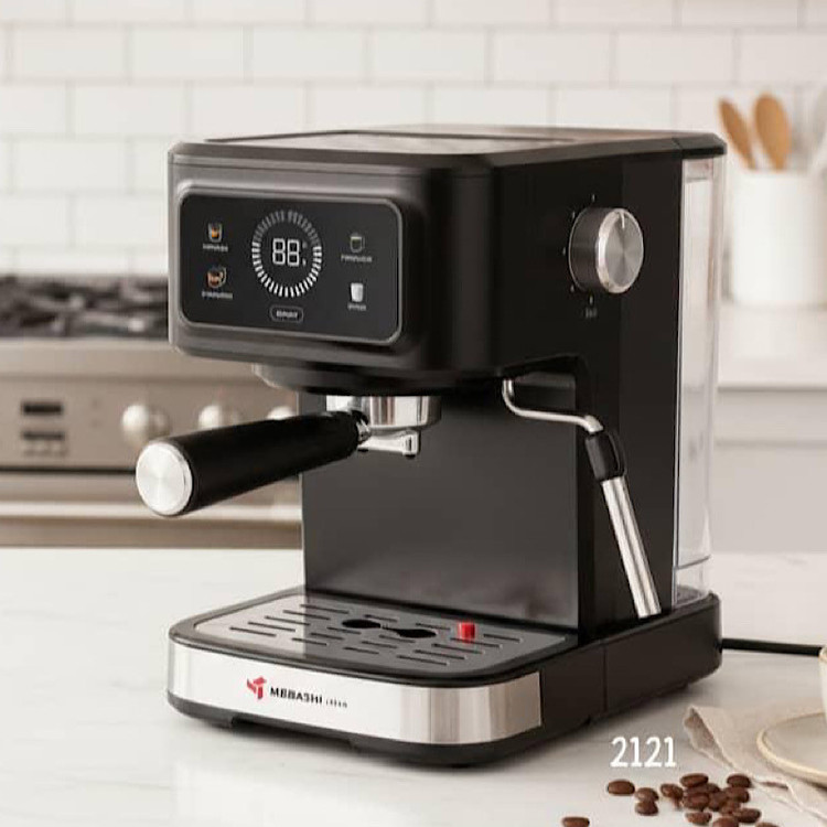 اسپرسو ساز 1500 میلیلیتر مباشی مدل ME-ECM2121